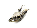 【MAD CULT/マッドカルト】「Deer Skull Head Pendant Top/ディアスカルヘッドペンダントトップ」(MZ-03)(Copper/アクセサリー/ジュエリー/プレゼント/バイカー/ハーレー/ホットロッド/アメカジ/ハンドメイド/WOLF PACK/ウルフパック)