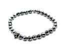 【MAD CULT/マッドカルト】「Fucking BABY Stone Bracelet”Cut Hematite”/ファッキングベイビーストーンブレスレット”カットヘマタイト”」(SB-16)(Silver925/アクセサリー/バイカー/ハーレー/ホットロッド/アメカジ/WOLF PACK/ウルフパック)