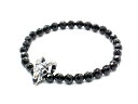 yMAD CULT/}bhJgzuSheep Skull Stone BracelethCut Onyxh/V[vXJXg[uXbghJbgIjLXhv(SB-21)(Silver925/ANZT[/n[[/zbgbh/AJW/nhCh/WOLF PACK/EtpbN)