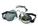 【楽天1位獲得】nannini TT GOGGLE（ナンニーニTTゴーグル）BLACK/CHROME × ANTI FOG CLEAR ティアドロップマン島ttレースツーリストトロフィーmanxマンクスグランプリイギリスブリテッシュ英車英国車オートバイクhalcyonハルシオンuk