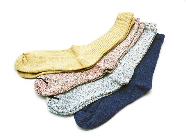 樂天商城 - 全4色【RED WING/レッドウイング】「Cotton Blend Ragg Crew Socks/コットンブレンド ラグクルーソックス」(97656)(ワークブーツ/エンジニアブーツ/ハーレー/アメカジ/ミリタリー/アウトドア/アクセサリー/プレゼント/靴下/WOLF PACK/ウルフパック)
