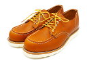 【RED WING/レッドウイング】「Classic Moc Oxford/クラシックモックオックスフォード」(8092/Oro”Legacy”)(ワークブーツ...
