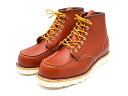 【RED WING/レッドウイング】「6 inch Irish Setter”Moc Toe”/6インチアイリッシュセッター”モックトゥ”」(8875/Oro-Russet”Portage”)(ワークブーツ/ベックマン/エンジニア/ハーレー/アメカジ/WOLF PACK/ウルフパック)