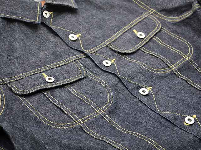 2026SS「Riders Jacket Left Hand Denim/ライダースジャケットレフトハンドデニム」（3枚目）