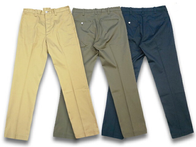 楽天WOLF PACK楽天市場店全3色【TROPHY CLOTHING/トロフィークロージング】2022AW「47 Civilian Trousers/47シビリアントラウザース」（TR-CP02）【あす楽対応】（アメカジ/ハーレー/バイク/東京インディアンズ/ホットロッド/ミリタリー/WOLF PACK/ウルフパック）