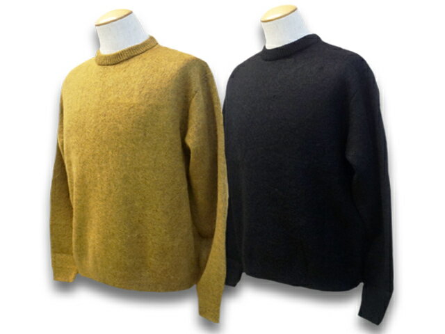 全2色2022AW「Mohair Knit Crew Neck/モヘアニットクルーネック」(TR22AW-210)(アメカジ/ハーレー/ホットロッド/東京インディアンズ/WOLF PACK/ウルフパック)