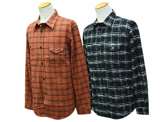 楽天WOLF PACK楽天市場店全2色【TROPHY CLOTHING/トロフィークロージング】2025AW「Machin Age Check Shirts/マシンエイジチェックシャツ」（TR25AW-401）（アメカジ/ミリタリー/アウトドア/ハーレー/東京インディアンズ/バイカー/ホイールズアパレル/WOLF PACK/ウルフパック）