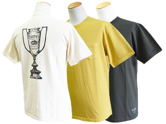 全3色2024SS「Atelier Logo Overdye Pocket Tee/アトリエロゴオーバーダイポケットTee」(TR24SS-206)(アメカジ/ミリタリー/アウトドア/ハーレー/東京インディアンズ/バイカー/ホイールズアパレル/WOLF PACK/ウルフパック)