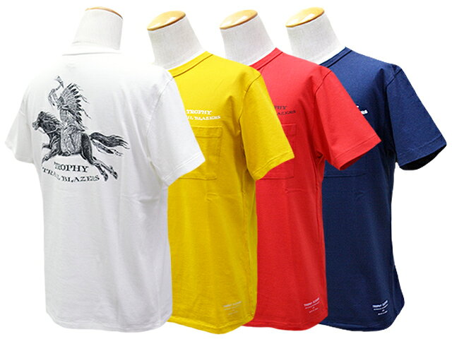 全4色2026SS「Trail Blazers Open End S/S Tee/トレイルブレイザーズオープンエンドショートスリーブTee」(TR26SS-213)(アメカジ/ハーレー/バイク/バイカー/東京インディアンズ/ホットロッド/WOLF PACK/ウルフパック)