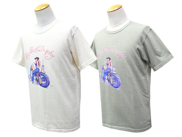 全2色【TROPHY CLOTHING/トロフィークロージング】2026SS「Big Bad Overdye S/S Tee/ビッグバッドオーバーダイショートスリーブTee」(TR26SS-214)(アメカジ/ハーレー/バイク/バイカー/東京インディアンズ/ホットロッド/WOLF PACK/ウルフパック)