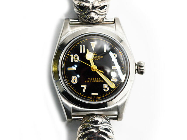 WOLF PACK楽天市場店の【CONSIGLIERE/コンシリエーレ」×【VAGUE WATCH Co./ヴァーグウォッチカンパニー】「VABBLE”Pota＆”Gabo”/ヴァブル”ポータ＆ガボ”」(VBPAG)(自動巻き腕時計/プレゼント/アメカジ/ハーレー/ホットロッド/WOLF PACK/ウルフパック)｜アングル2