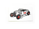 【ZEMKE'S WHEELS WEAR/ゼムケズホイールズウエア】「Thunder Bolt Sticker/サンダーボルトステッカー」(アメカジ/ホットロッ...
