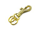 【Peanuts&Co/ピーナッツカンパニー】「Peanuts Pattern Key Hook/ピーナッツパターンキーフック」(Brass)(ピーナッツアンド...