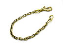 【Peanuts&Co/ピーナッツカンパニー】「Peanuts Wallet Chain”Plain”/ピーナッツウォレットチェーン”プレイン”」(Brass)...