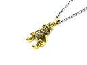 【Peanuts&Co/ピーナッツカンパニー】「Teddy Peanuts Pendant Top&Small Peanuts Hook Chain”Round”/テディーピーナッツペンダントトップ&スモールピーナッツフックチェーン”丸コマ”」(Brass/Silver925)(ピーナッツアンドコー/アクセサリー/WOLF PACK)