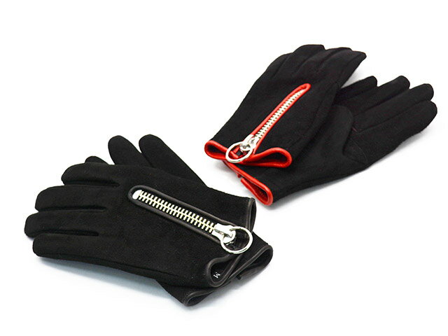 Off-Road Gloves - 全2色【POWWOW/パウワウ】限定「The Gauntlet Glove”Roughout Type Terry”/ザ・ガントレットグローブ”ラフアウトタイプテリー”」(3シーズン対応ディアスキングローブ/レザーグローブ/ハーレー/チョッパー/バイカー/プレゼント/手袋/WOLF PACK/ウルフパック)
