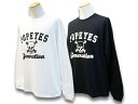 全2色2022AW「Easy Crew Neck L/S Tee”POP EYES GENERATION”/イージークルーネックロングスリーブTee”ポップアイズジェネレーション”」(22AW-PPE-14)(UNCHANGING LOVE/アンチェンジングラブ/MISTER X/ミスターエックス)