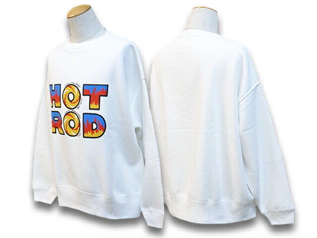 2023SS「Hot Rod Sweat Shirts/ホットロッドスウェットシャツ」(23SS-PPE-006)(UNCHANGING LOVE/アンチェンジングラブ/MISTER X/ミスターエックス/アメカジ/ハーレー/ホットロッド/WOLF PACK/ウルフパック)