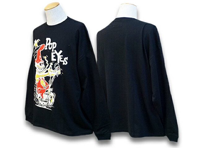 全2色【POP EYES/ポップアイズ】2023SS「Easy Crew Neck L/S Tee”Brothers”/イージークルーネックロングスリーブTee”ブラザーズ”」(23SS-PPE-010)【あす楽対応】(UNCHANGING LOVE/アンチェンジングラブ/MISTER X/ミスターエックス/ウルフパック) 3