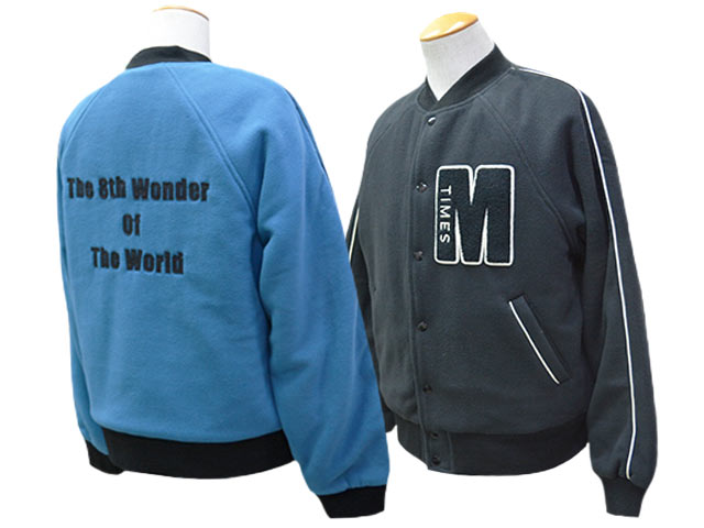 全2色【MONSTOR TIMES/モンストアタイムズ】2025AW「THE 8TH WONDER JACKET/ザ エイスワンダージャケット」(25AW-MT-002)(UNCHANGING LOVE/アンチェンジングラブ/POP EYES/ポップアイズ/アメカジ/WOLF PACK/ウルフパック)