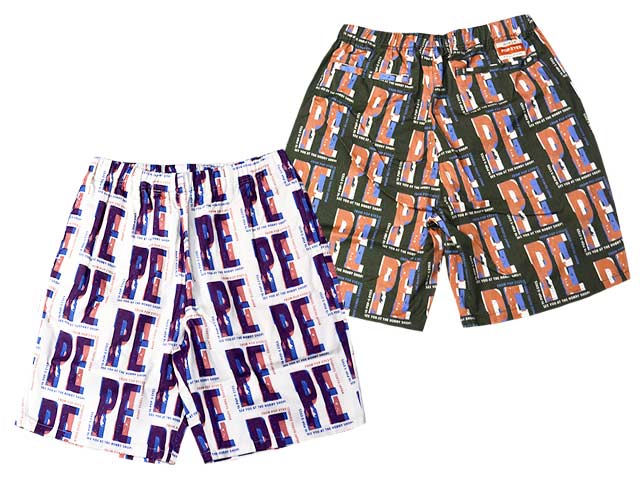 全2色2026SS「PE Hobby Art Shorts/PEホビーアートショーツ」(26SS-PPE-016)(UNCHANGING LOVE/アンチェンジングラブ/MONSTOR TIMES/モンストアタイムズ/アメカジ/ハーレー/ホットロッド/WOLF PACK/ウルフパック)