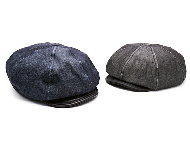 全2色2026SS「BiKER Denim Casquette/バイカーデニムキャスケット」(RKK-566)(ViSE CLOTiNG/バイスクロージング/バイス/名古屋/バイカー/ハーレー/ホイールズアパレル/アメカジ/帽子/プレゼント/WOLF PACK/ウルフパック)