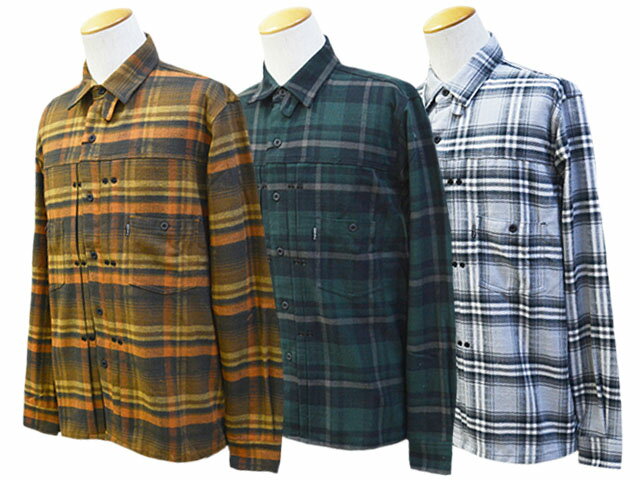 全3色【RED TAiL/レッドテイル】2024SS Cross L/S Check Shirts/クロスロングスリーブチェックシャツ RKK-447 ViSE CLOTiNG/バイスクロージング/バイス/名古屋/バイカー/ハーレー/ホイールズア…