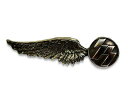 【SKULL FLIGHT/スカルフライト】「SS Wing Pins/SSウイングピンズ」(Silver950)(CALIFORNIA LINE/カリフォルニアライン/ハーレー/バイカー/ホットロッド/アメカジ/ホイールズアパレル/アクセサリー/プレゼント/WOLF PACK/ウルフパック)(4)