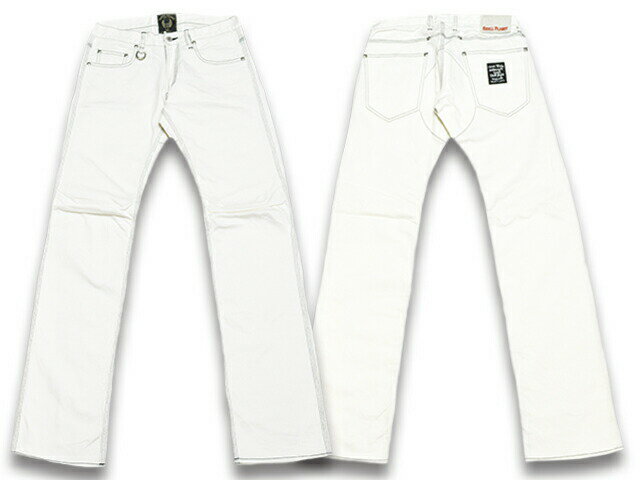 【SKULL FLIGHT/スカルフライト】「SS Pants Type6 Straight Cut”Stretch White Denim”/SSパンツタイプ6ストレートカット”ストレッチホワイトデニム”」【送料・代引き手数料無料】【あす楽対応】(CALIFORNIA LINE/カリフォルニアライン/ハーレー)