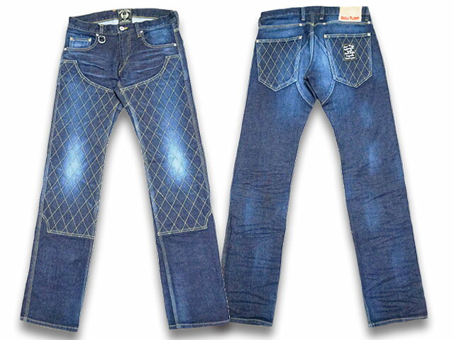 【SKULL FLIGHT/スカルフライト】「SS Pants Type6 Straight Cut”Double Knee Stretch Denim”/SSパンツタイプ6ストレートカット”ダブルニーストレッチデニム”」(ヴィンテージ)【送料・代引き手数料無料】【あす楽対応】(CALIFORNIA LINE/カリフォルニアライン)