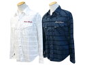 全2色【SKULL FLIGHT/スカルフライト】2023SS「Riders Border Western Shirts/ライダースボーダーウエスタンシャツ」【あす楽対応】(CALIFORNIA LINE/カリフォルニアライン/アメカジ/ハーレー/ホットロッド/WOLF PACK/ウルフパック)