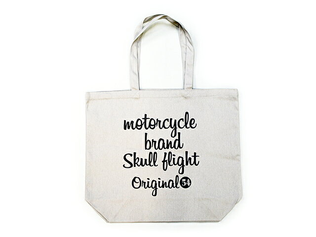 全7色【SKULL FLIGHT/スカルフライト】2023SS「Canvas Tote Bag”Cross Bone”/キャ...