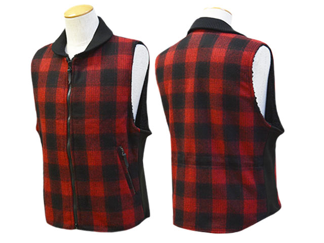 2023AW「Riders Lumberjack Vest/ライダースランバージャックベスト」(CALIFORNIA LINE/カリフォルニアライン/ハーレー/バイカー/アメカジ/WOLF PACK/ウルフパック)