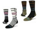 全2色【STANCE SOX/スタンスソックス】「Crew Socks”BLANKET STATEMENT”/クルーソックス”ブランケットステートメント”」【あす楽対応】(NBA/バスケ/MLB/公式/野球/ソックス/アメカジ/ハーレー/ホットロッド/バイカー/プレゼント/靴下/WOLF PACK/ウルフパック)