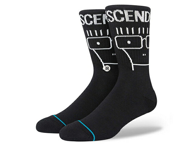 楽天WOLF PACK楽天市場店【STANCE SOX/スタンスソックス】「Crew Socks”DESCENDENTS”/クルーソックス”ディセンデンツ”」【あす楽対応】（ハードコア/パンク/オールドスクール/NBA/バスケ/MLB/野球/アメカジ/ハーレー/ホットロッド/バイカー/プレゼント/靴下/WOLF PACK/ウルフパック）