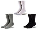 ギフト対応【Crew Socks”ICON 3 Pack”】 商品詳細 【STANCE SOX/スタンスソックス】「Crew Socks”ICON 3 Pack”/クルーソックス”アイコン3パック”」になります。 シンプルベーシックなクルーソックス。 シンプルなものには、さりげない気品があります。 ダメージを受けやすい踵とつま先部分には、強化加工が施され、深いヒールポケットと伸縮性のあるアーチサポートが、足のラインを優しく包み込み極上のフィット感を生み出しています。 細部にまでこだわったスタンスらしい快適な履き心地に仕上げました。 アイコニックで、ソリッドなソックス3足セット。 【STANCE SOX/スタンスソックス】らしさが、シンプルに表現されたソックスは、コーデを選びません。 ご機嫌な毎日に欠かせないアイテムです。 ●デザイナーやブランドとのコラボをはじめ、MLB（アメリカプロ野球）、NBA（アメリカプロバスケットボール）のオフィシャルソックスなど、おしゃれで多彩なデザインが特徴です。 ●漂白やアイロンはお避けください。 ●さらに長くご使用いただくために、乾燥機の使用はお控えください。 【ホワイト】 【マルチ】 【ヘザーグレー】 【ブラック】 【品番：ICON 3 Pack】 【カラー：ホワイト・マルチ・ヘザーグレー・ブラック】 【素材：コームドコットン77%、エラスティックファブリック13%、ポリウレタン10%】 【サイズ：S・M・L】 ・S＝22.0-24.5cm ・M＝24.0-26.0cm ・L＝25.5-29.0cm