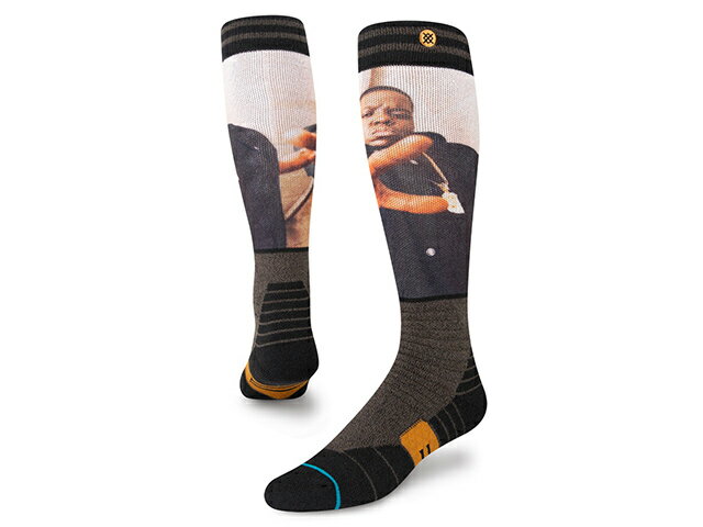 「Crew Socks”KING OF NY SNOW”/クルーソックス”キングオブニューヨークスノー”」(ノトーリアス・B.I.G./BIGGIE/ビギー/NBA/バスケ/MLB/野球/アメカジ/ハーレー/ホットロッド/プレゼント/靴下/ウルフパック)