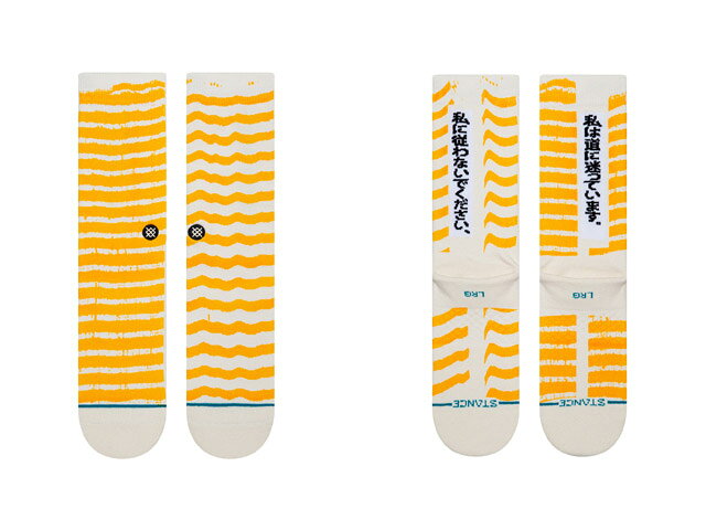 WOLF PACK楽天市場店の【STANCE SOX/スタンスソックス】2022SP「Crew Socks”IM LOST”/クルーソックス”アイムロスト”」【あす楽対応】(NBA/バスケ/MLB/公式/野球/ソックス/アメカジ/ハーレー/ホットロッド/バイカー/プレゼント/靴下/WOLF PACK/ウルフパック)｜アングル2