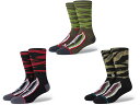 全3色「Crew Socks”WARBIRD”/クルーソックス”ウォーバード”」(NBA/バスケ/MLB/公式/野球/ソックス/アメカジ/ハーレー/ホットロッド/バイカー/プレゼント/靴下/WOLF PACK/ウルフパック)