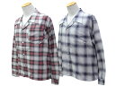 全2色【Sugar&Co./シュガーアンドコー】2025SS「Summer Ombre Shirts/サマーオンブレシャツ」(SGR-SH18)(デニム/ジーンズ/インディゴ/アメカジ/ハーレー/ホットロッド/ミリタリー/アウトドア/ホイールズアパレル/WOLF PACK/ウルフパック)
