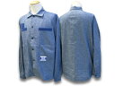 【Sugar＆Co./シュガーアンドコー】2022AW「Happy Shirts/ハッピーシャツ」(SGR-SHT01)【あす楽対応】(デニム/ジーンズ/インディゴ/アメカジ/ハーレー/ホットロッド/ミリタリー/WOLF PACK/ウルフパック)