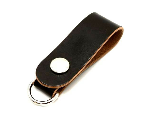 【TISS CUSTOM LEATHERS/ティスカスタムレザーズ】「Teacore Strap D ring Key Holder"Large"/茶芯ストラップDカンキーホルダー"ラージ"」(ハーレー/バイカー/アメカジ/レザークラフト/ホットロッド/プレゼント/財布/WOLF PACK/ウルフパック)