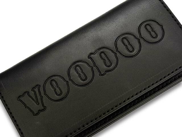 【TISS CUSTOM LEATHERS/ティスカスタムレザーズ】「Plain Wallet”VOODOO CHILD”/プレーンウォレット”ブードゥーチャイルド”」(BK/A-3)【あす楽対応】(ハーレー/バイカー/アメカジ/レザークラフト/ホットロッド/プレゼント/財布/WOLF PACK/ウルフパック) 3