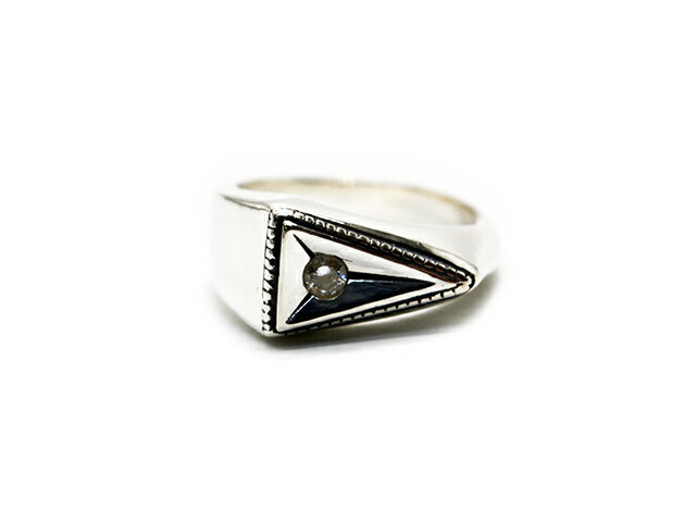 【HΦS/エイチファイエス】「TRIANGLE RING/トライアングルリング」(25HS-R-TR01-SV925)(galcia/ガルシア/UNCHANGING LOVE/アンチェンジングラブ/POP EYES/ポップアイズ/アメカジ/ホットロッド/WOLF PACK/ウルフパック) 3