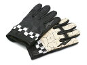 全2色【Vin Age/ヴィン エイジ】2024SS「Naughty Crack Short Glove/ナーティークラックショートグローブ」(VG24NS)(ハーレー/ハーレーダビッドソン/バイク/バイカー/ホットロッド/手袋/プレゼント/ホイールズアパレル/WOLF PACK/ウルフパック)