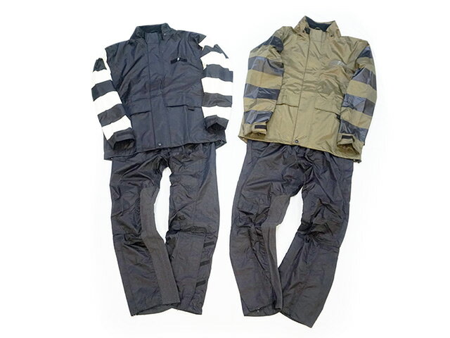 全2色【Vin&Age/ヴィン&エイジ】「Prison Rain Suit/プリズンレインスーツ」(TFR-2201)(ハーレー/バイク/雨具/カッパ/バイカー/ホットロッド/アウトドア/WOLF PACK/ウルフパック)