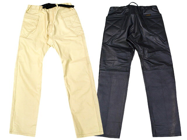 樂天商城 - 全2色【Vin&Age/ヴィン&エイジ】2025AW「Leather Ride Gear Pants/レザーライドギアパンツ」(VLP1)(アメカジ/ハーレー/ハーレーダビッドソン/バイク/バイカー/ホットロッド/ホイールズアパレル/WOLF PACK/ウルフパック)