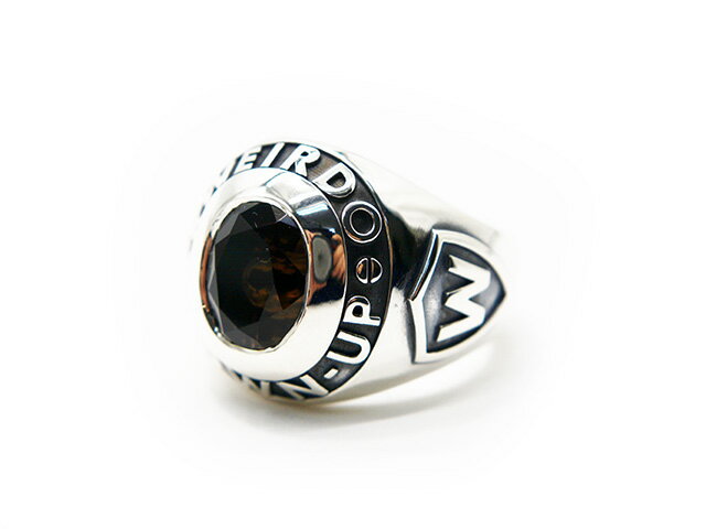 【WEIRDO JEWELRY/ウィアードジュエリー】「Grown Up Class Ring/グラウンアップクラスリング」(Silver925)(GANGSTERVILLE/ギャングスタービル/GLAD HAND/グラッドハンド/アメカジ/ハーレー/ホットロッド/プレゼント/WOLF PACK/ウルフパック)