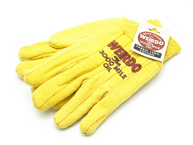 【WEIRDO/ウィアード】2023AW「Fleece Chore Glove”3000 Mile”/フリースチョアグローブ”3000マイル”」(WRD-23-AW-G08)【あす楽対応】(GANGSTERVILLE/ギャングスタービル/GLAD HAND/グラッドハンド/WOLF PACK/ウルフパック/アメカジ)