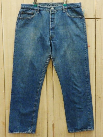 【中古】リーバイス501 インサイドシングル ハチマル 大きいサイズ 古着 LEVIS501 80S W41×L32 MADE IN USA 通販